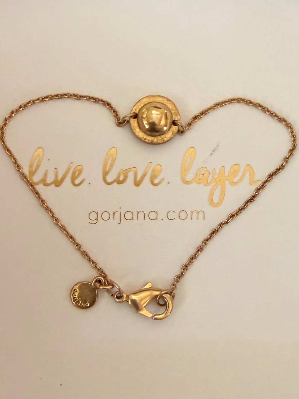 Gorjana Gold Disc Layering Necklace